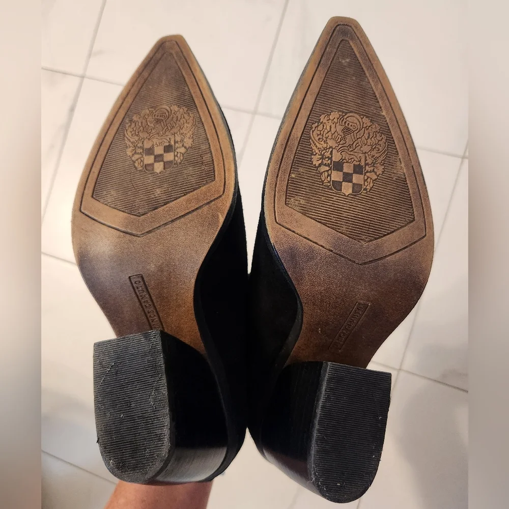 Vince Camuto Bibestie Suede Ankle Boots